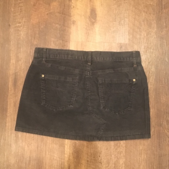 ☑️ GAP dark grey corduroy skirt, size 27/4 - Picture 2 of 5